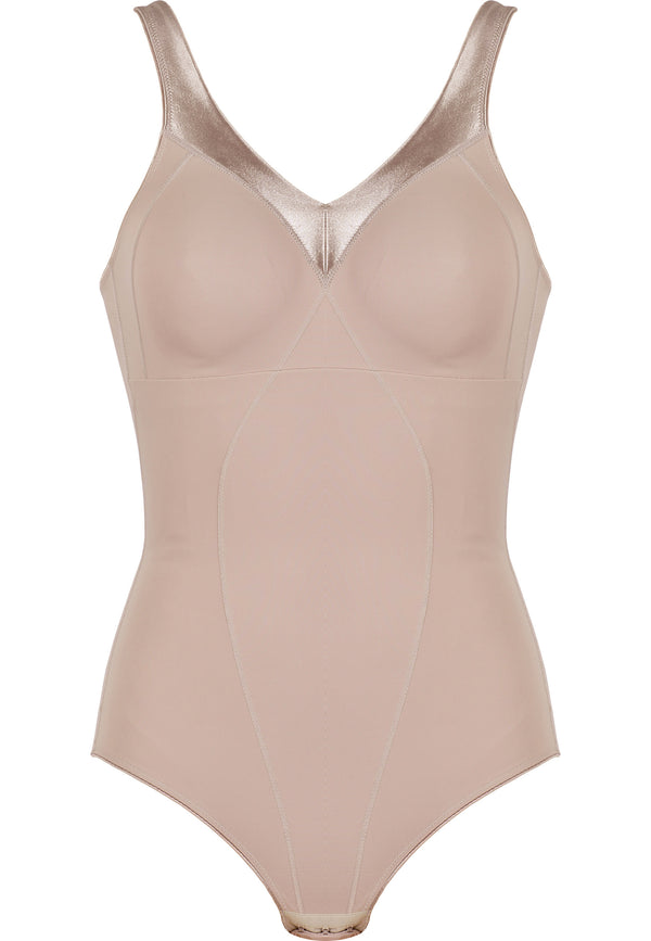 Naturana Minimizer Soft-Body Mit Glanzband - Light Beige