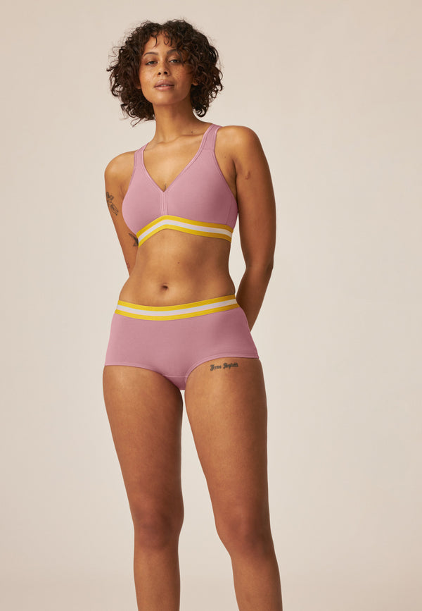 Naturana Athleisure Soft-BH - Smoked Orchid