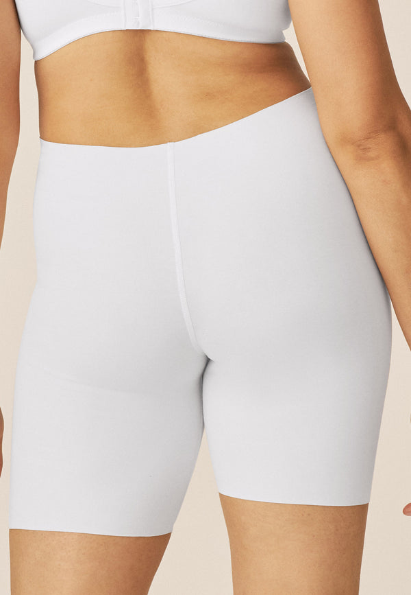 Naturana Baumwoll-Radlershort Cleancut - Weiss