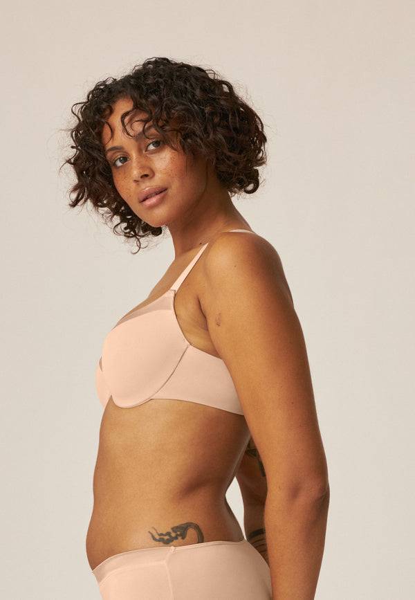 Naturana Bügel-BH Mit Schale - Clay