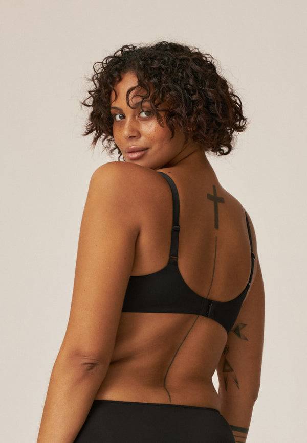 Naturana Bügel-BH Mit Schale - Schwarz