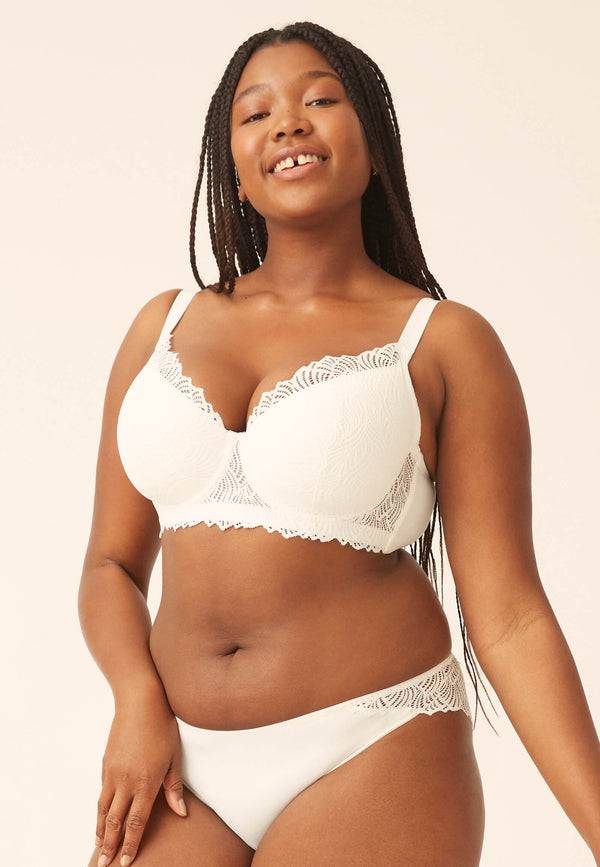 Naturana Bügel-BH Mit Spitze - Ecru