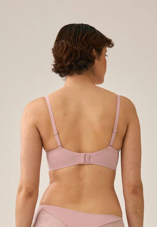 Naturana Bügel-BH Mit Spitze - Pink Rose