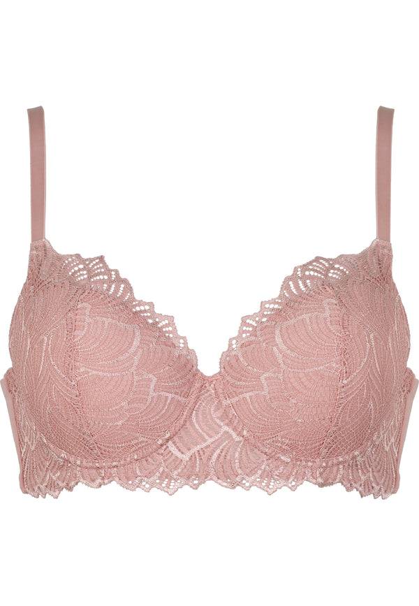 Naturana Bügel-BH Mit Spitze - Pink Rose