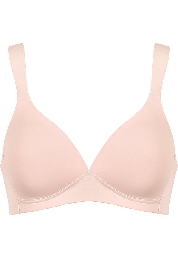Naturana Bügelloser Soft-BH Mit Schale - Blush
