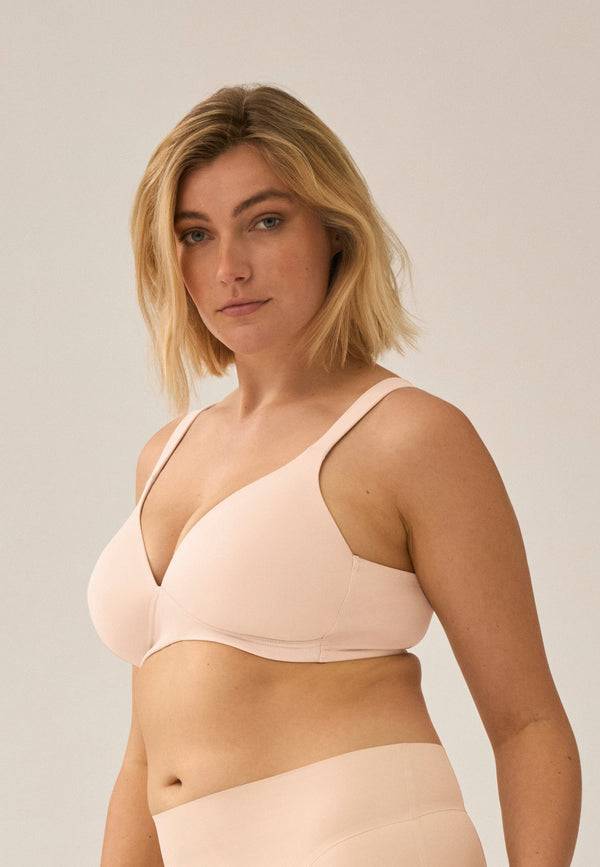 Naturana Bügelloser Soft-BH Mit Schale - Light Beige