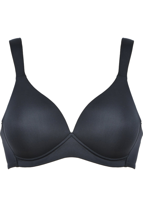 Naturana Bügelloser Soft-BH Mit Schale - Schwarz