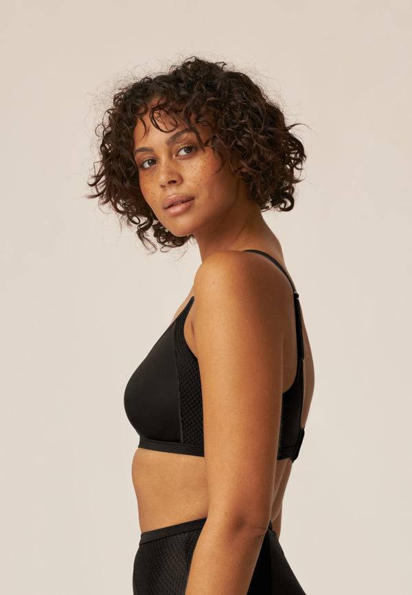 Naturana Dynamischer Wohlfühl-BH - Schwarz