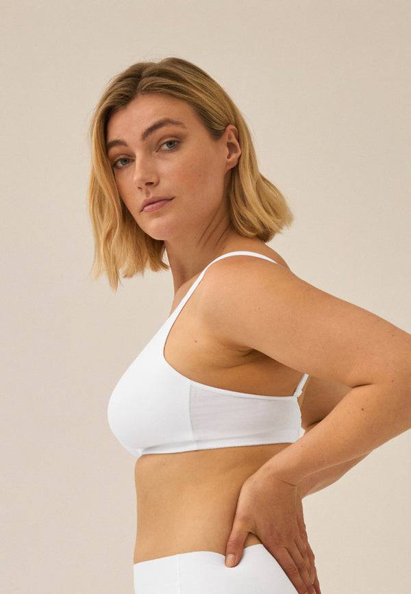 Naturana Elasticup Soft-BH Mit Baumwolle - Weiss