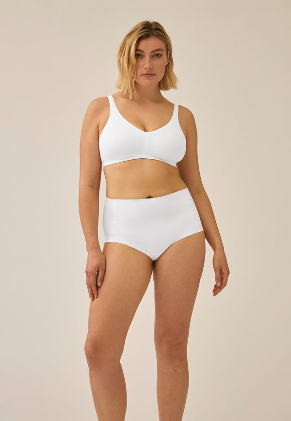 Naturana Elasticup Soft-BH Mit Baumwolle - Weiss