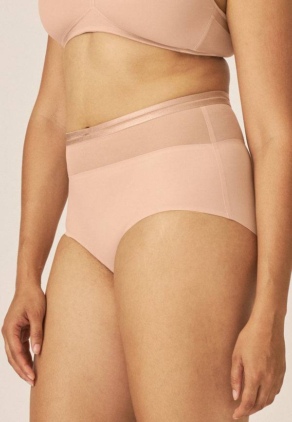 Naturana High Waist Panty - Light Beige