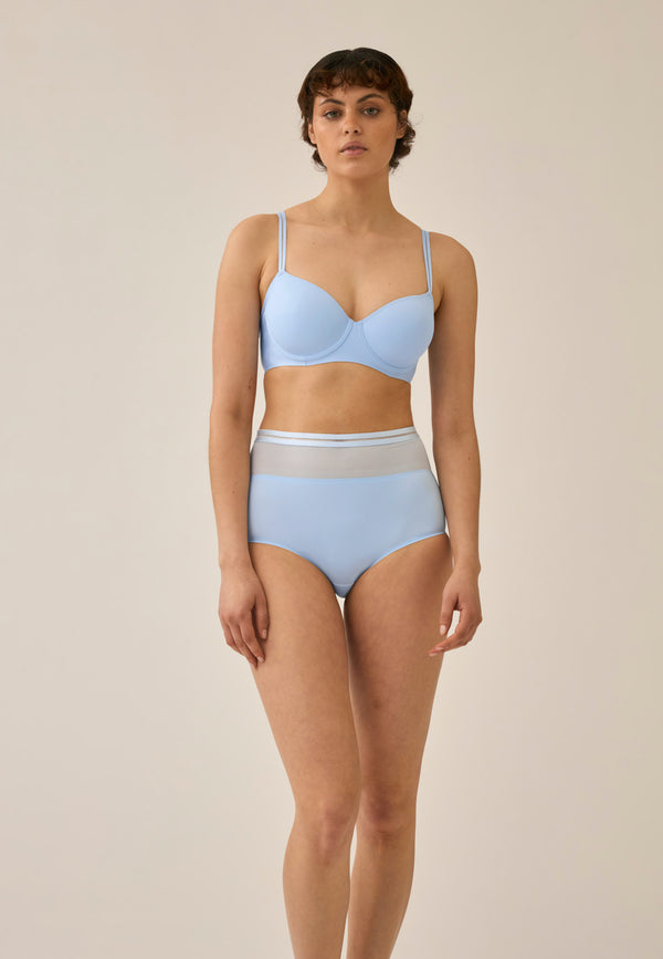 Naturana High Waist Panty - Swimming Pool