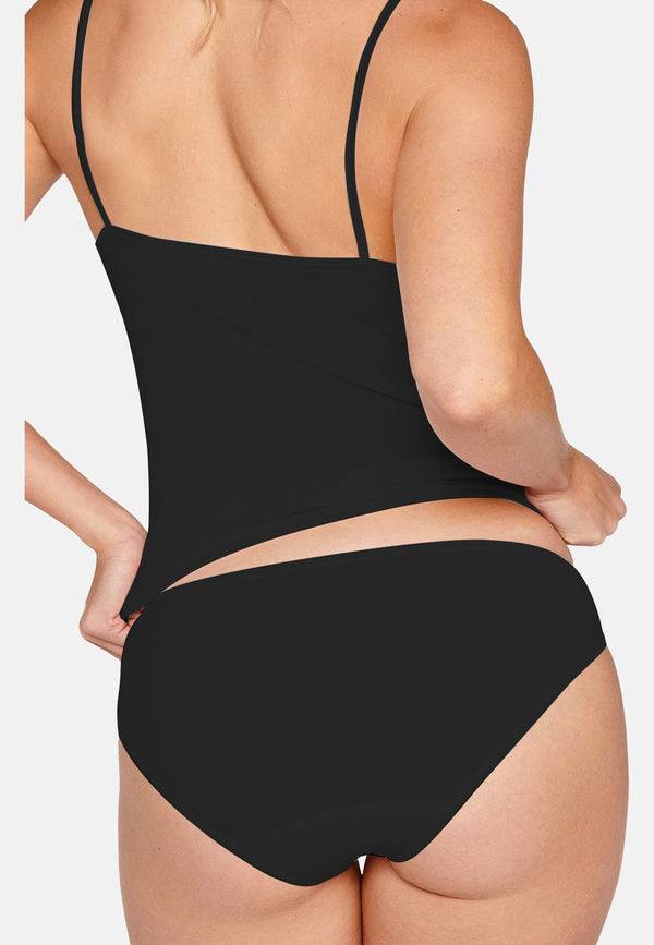 Naturana Mini Slip Aus Biobaumwolle - Schwarz