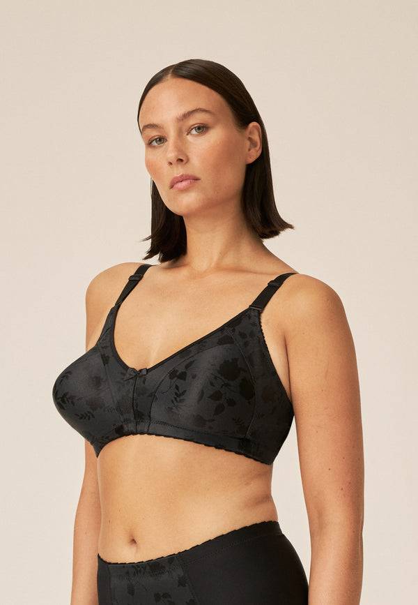 Naturana Minimizer Soft-BH In Blumenmuster - Schwarz