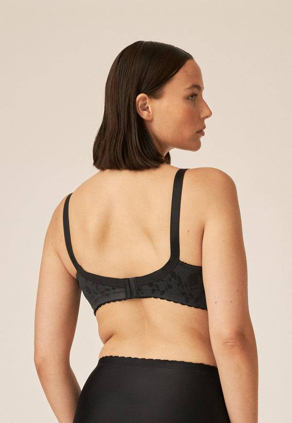 Naturana Minimizer Soft-BH In Blumenmuster - Schwarz