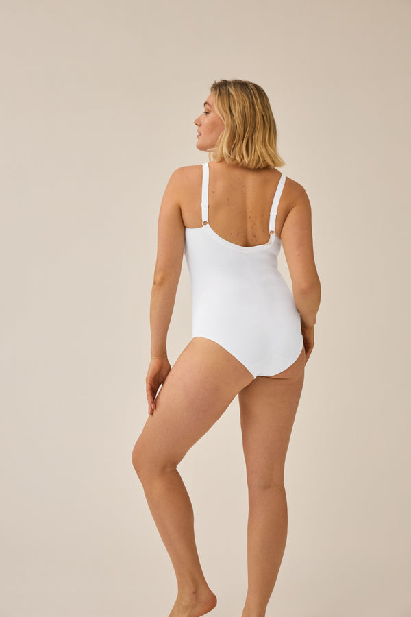Naturana Minimizer Soft-Body Mit Glanzband - Weiss