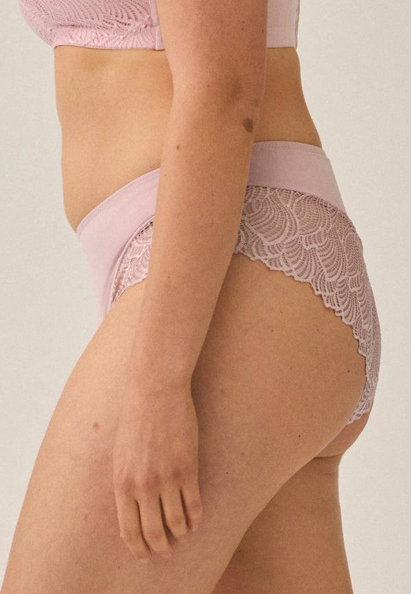 Naturana Panty Mit Spitzendetails - Pink Rose