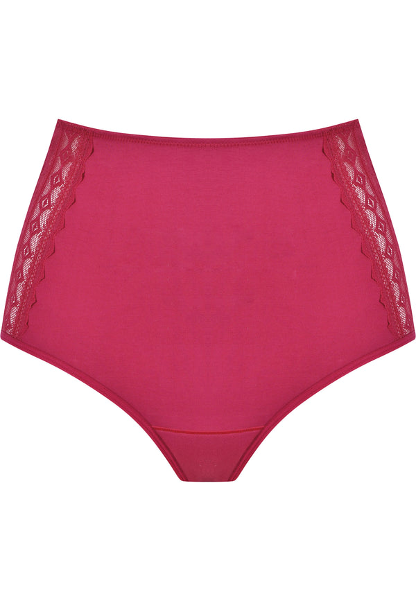 Naturana Perioden Highwaist Slip - Cassis