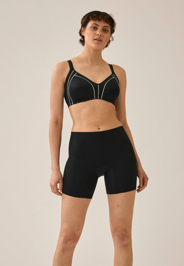 Naturana Radlerhose Mit Shapeeffekt - Schwarz