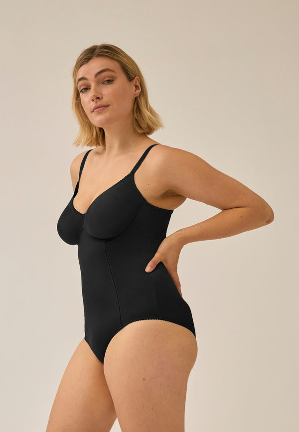 Naturana Shapewear Bügel-Body - Schwarz