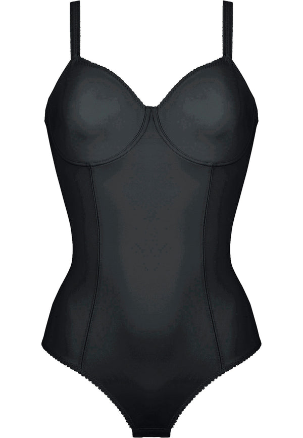 Naturana Shapewear Bügel-Body - Schwarz