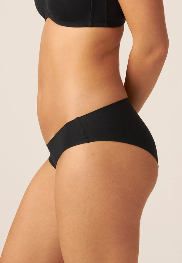 Naturana Slip Mit Baumwolle - Schwarz