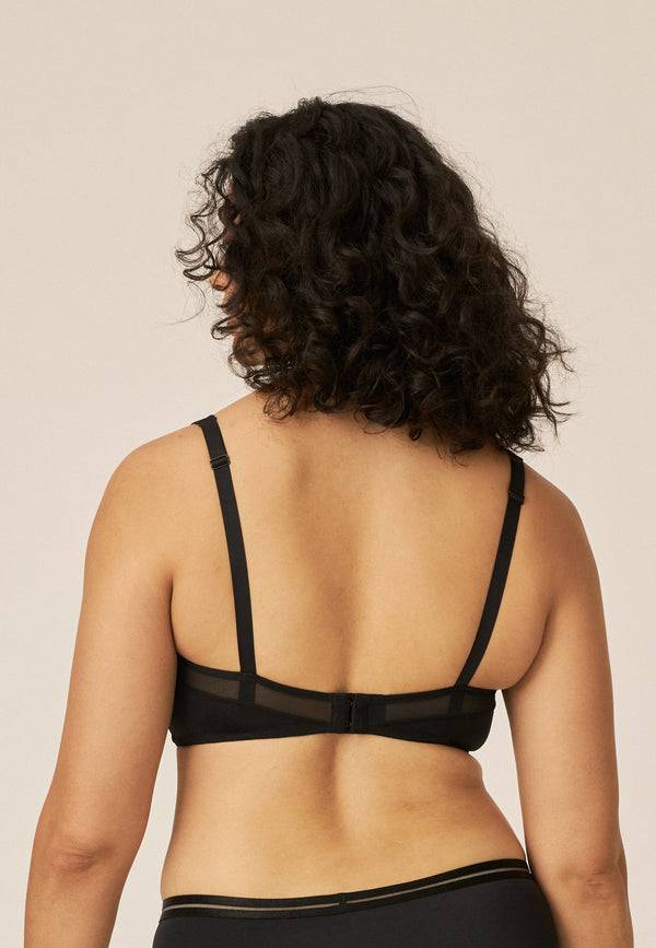 Naturana Soft-BH Mit Schale - Schwarz