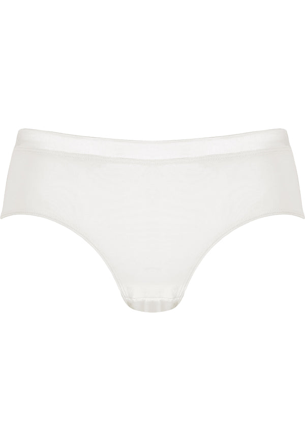 Naturana Softer Slip Mit Glanzband - Ecru