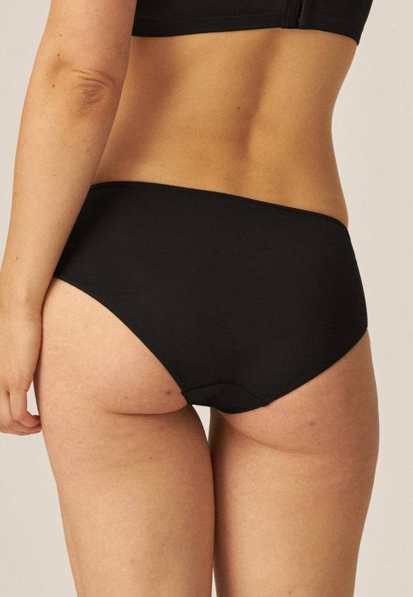 Naturana Softer Slip Mit Glanzband - Schwarz