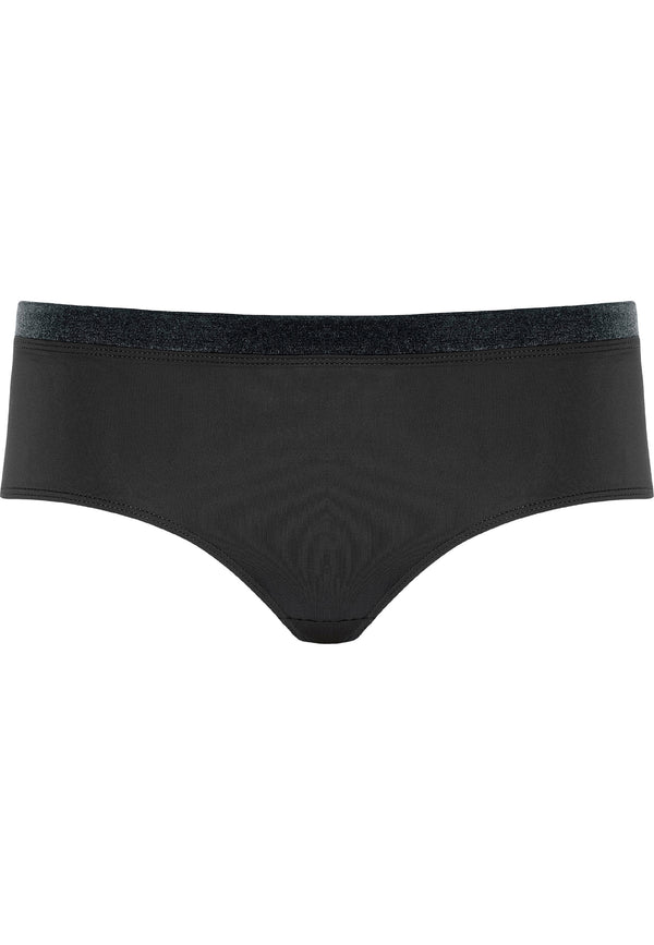 Naturana Softer Slip Mit Glanzband - Schwarz