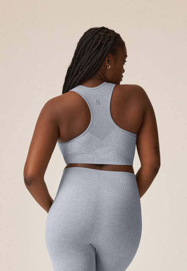 Naturana Sport Bustier - Raindrops Melange