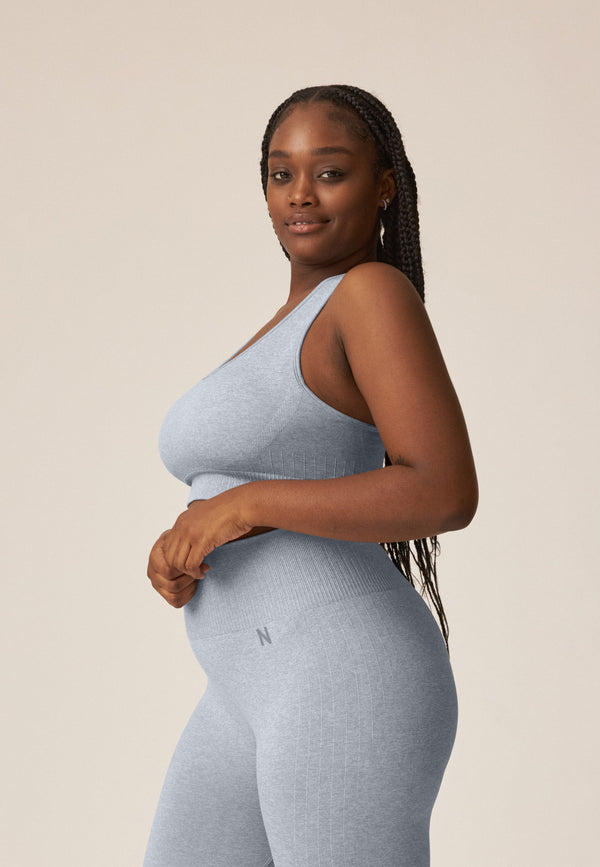 Naturana Sport Bustier - Raindrops Melange