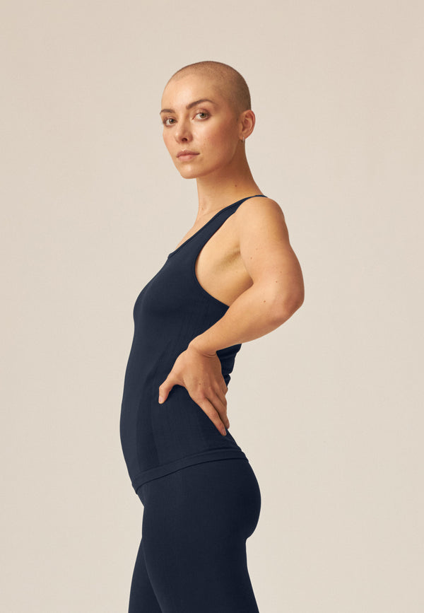 Naturana Sport Top - Dark Blue