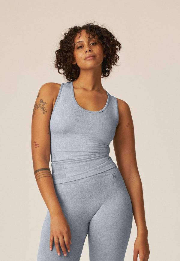 Naturana Sport Top - Raindrops Melange