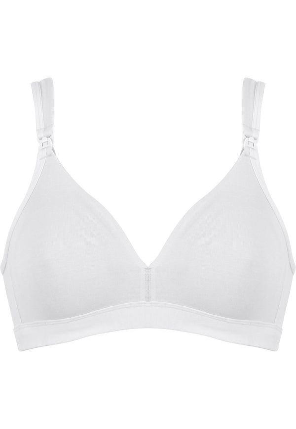 Naturana Still-BH Aus Baumwolle - Weiss