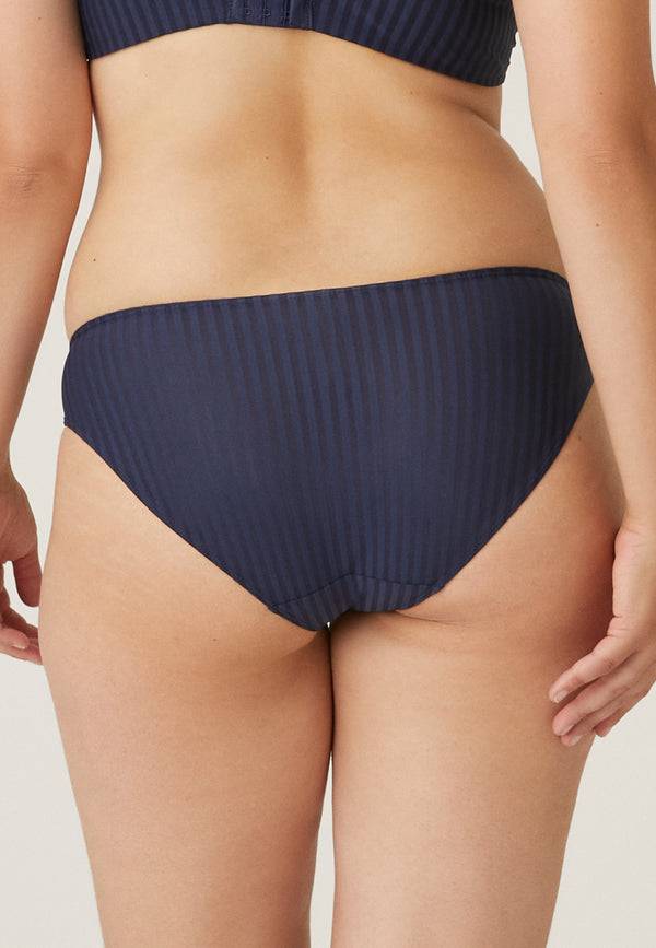 Naturana Streifen Slip - Navy