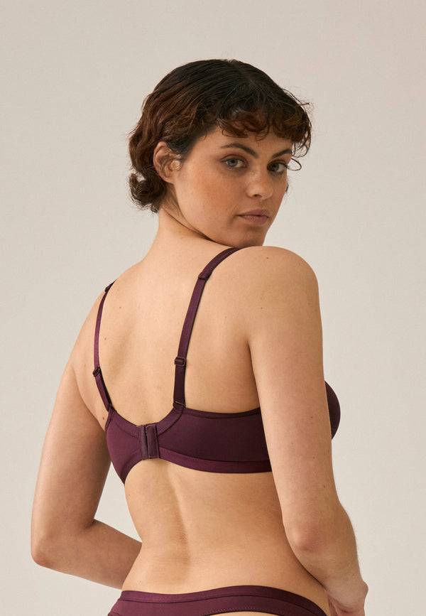 Naturana Vorgeformter BH Ohne Bügel - Wine Tasting