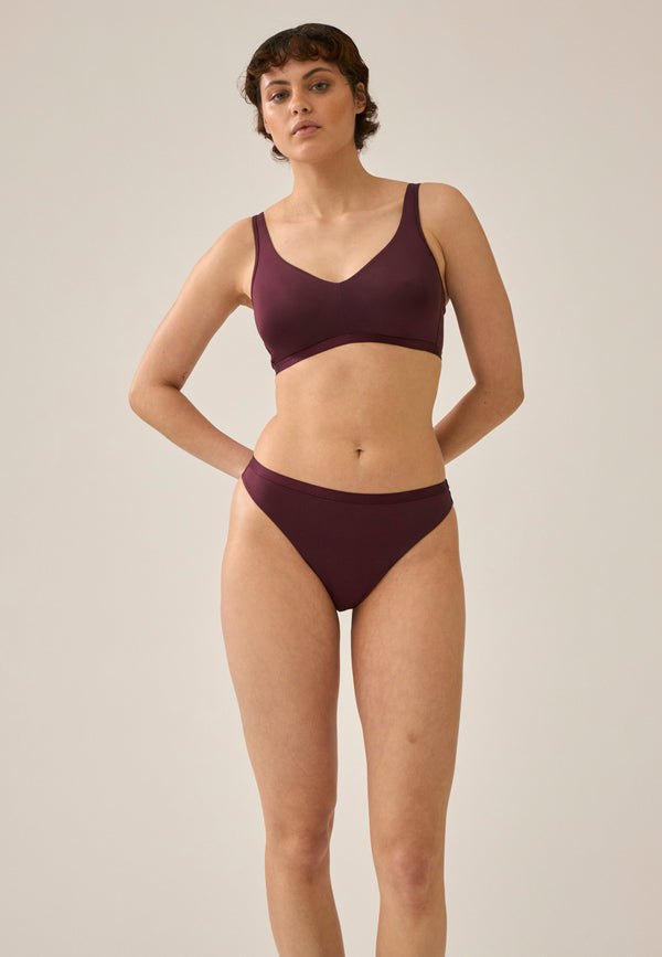 Naturana Vorgeformter BH Ohne Bügel - Wine Tasting