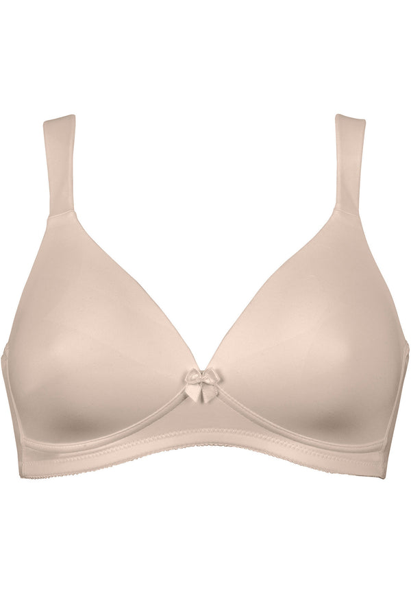 Naturana Soft-BH Mit Schale Und Entlastungsträgern - Light Beige