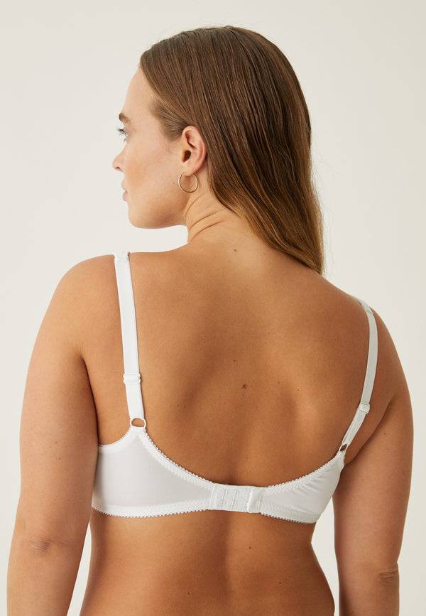 Naturana Soft-BH Mit Schale Und Entlastungsträgern - Weiss