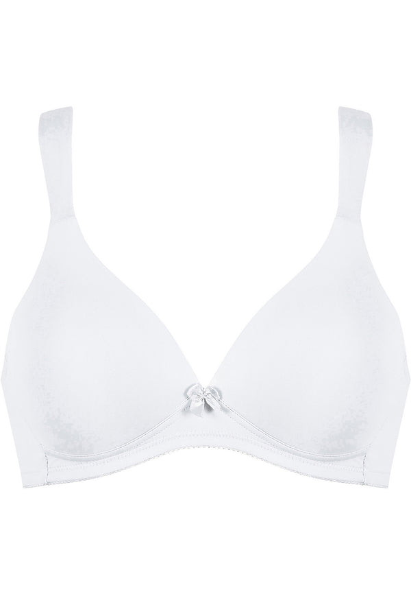Naturana Soft-BH Mit Schale Und Entlastungsträgern - Weiss
