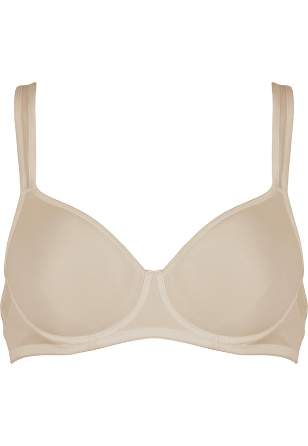 Naturana Spacer Bügel-BH Mit Mesh Details - Light Beige