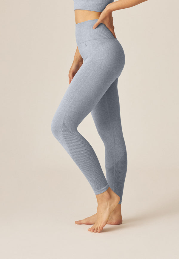 Naturana Sport Legging High Waist - Raindrops Melange