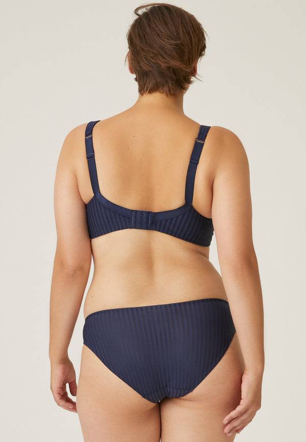 Naturana Streifen Soft-BH Mit Schale - Navy Gestreift