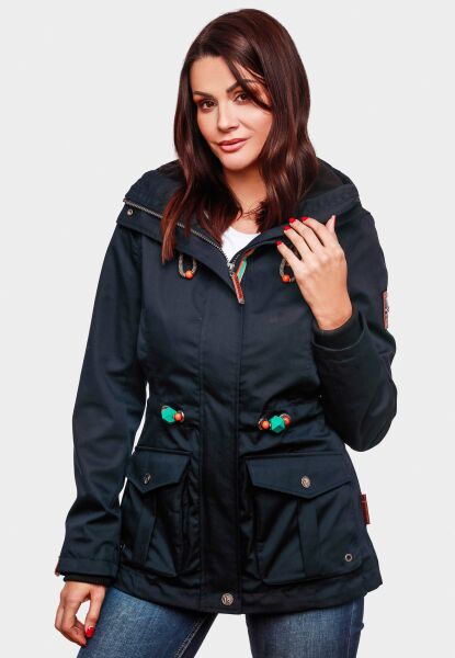 Navahoo Damen Outdoor Wasserabweisende Übergangsjacke