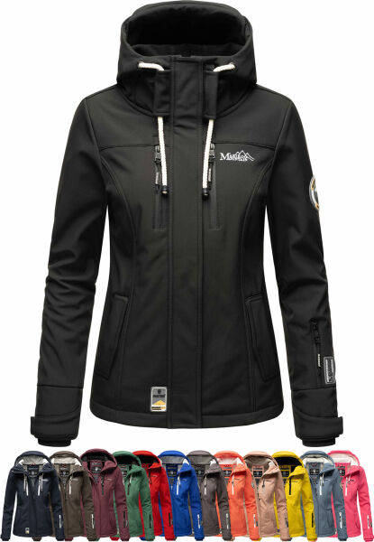 Navahoo Kleine Zicke Damen Softshell Frühling Übergangs Jacke