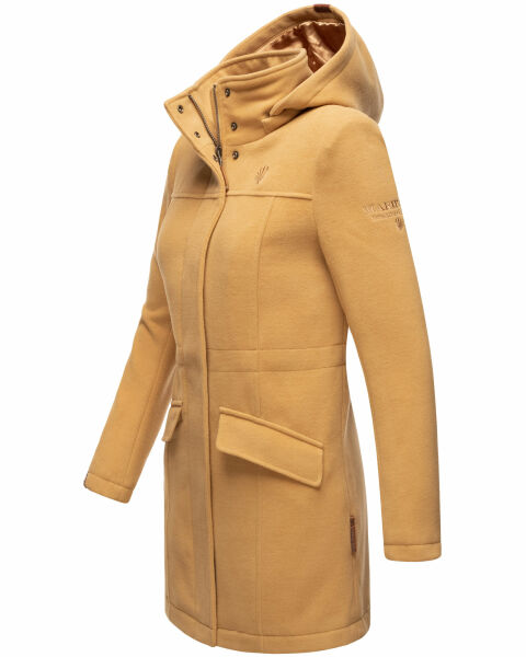 Navahoo Leilaniaa Damen Mantel Trenchcoat Wintermantel Mit Kapuze