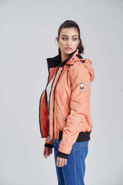 Navahoo Luyuu Damen Herbstjacke Frühjahrsjacke Mit Kapuze