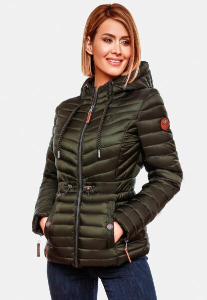 Navahoo Aniyaa Damen Steppjacke Mit Kapuze