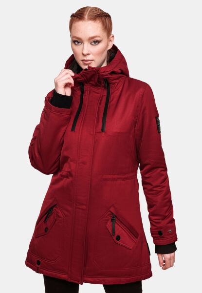Navahoo Navahoo Avrille Damen Parka Winterjacke Mit Kapuze